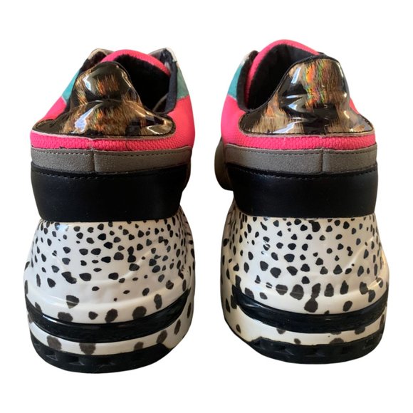 Steve Madden Women's Bright Multicolor 'Blazer' Sneaker - Picture 3 of 5